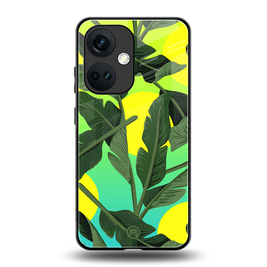 nostalgic floral back phone cover | glass case for oneplus nord ce 3