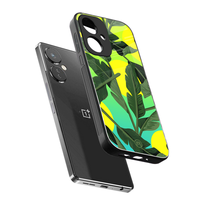 nostalgic floral back phone cover | glass case for oneplus nord ce 3