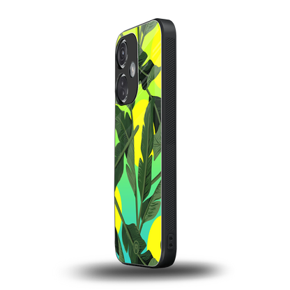 nostalgic floral back phone cover | glass case for oneplus nord ce 3