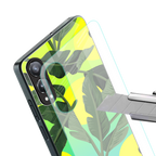 nostalgic floral back phone cover | glass case for oneplus nord ce 4 lite