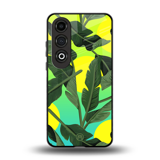 nostalgic floral back phone cover | glass case for oneplus nord ce 4