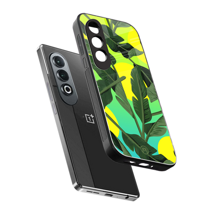 nostalgic floral back phone cover | glass case for oneplus nord ce 4