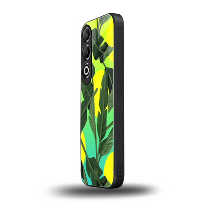 nostalgic floral back phone cover | glass case for oneplus nord ce 4