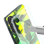 nostalgic floral back phone cover | glass case for oneplus nord ce 4