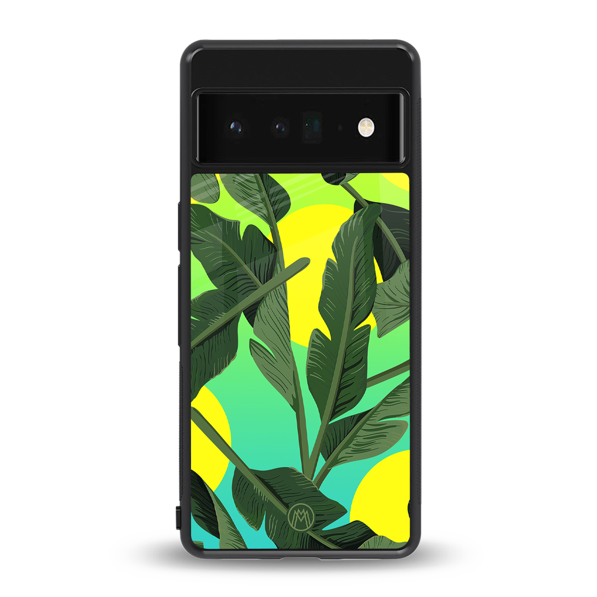 nostalgic floral back phone cover | glass case for google pixel 6 pro