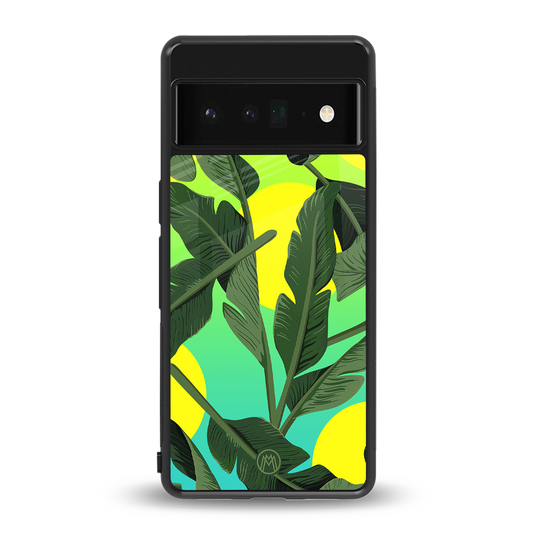 nostalgic floral back phone cover | glass case for google pixel 6 pro