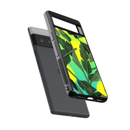 nostalgic floral back phone cover | glass case for google pixel 6 pro