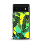 nostalgic floral back phone cover | glass case for Google Pixel 6A