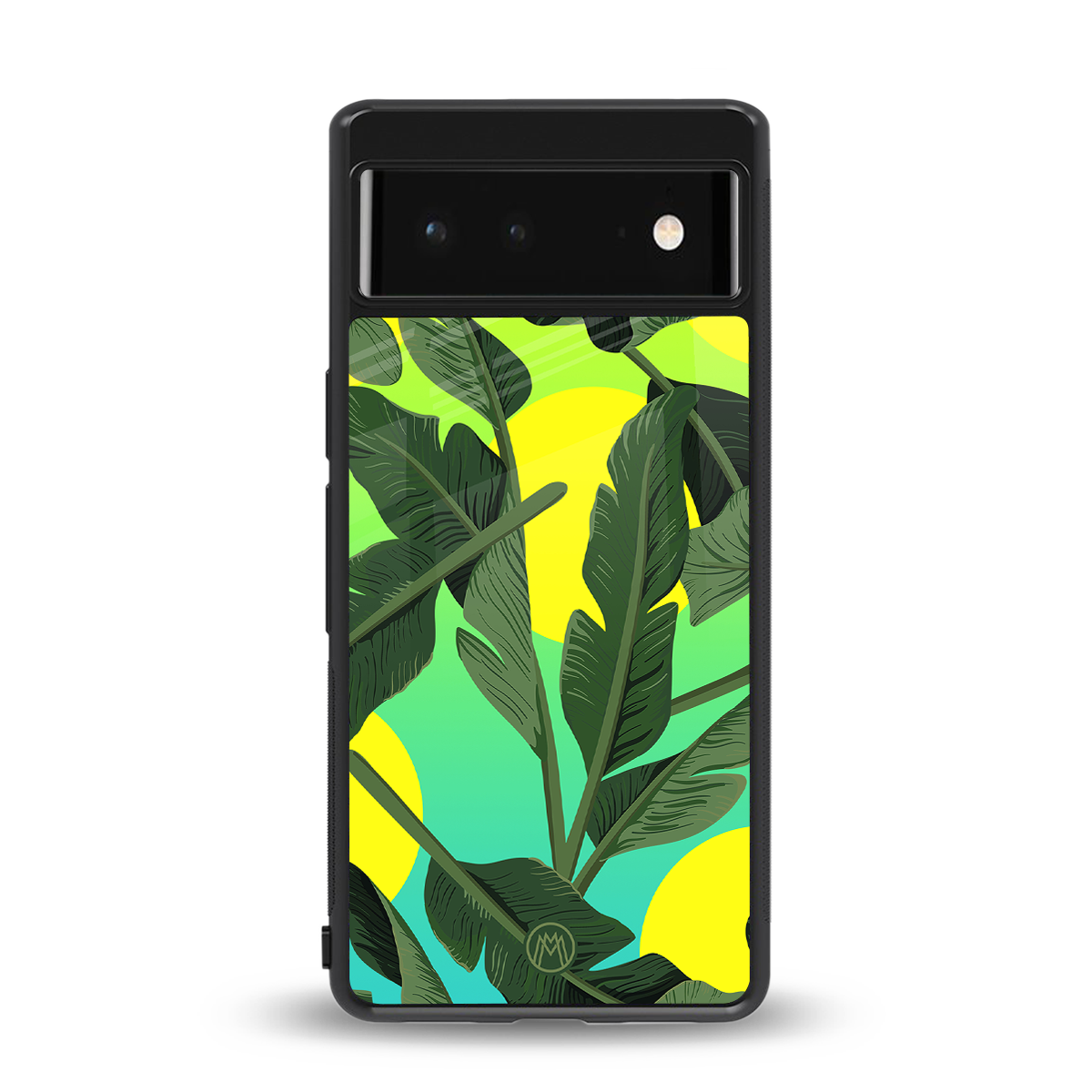 nostalgic floral back phone cover | glass case for Google Pixel 6A