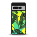 nostalgic floral back phone cover | glass case for google pixel 7 pro