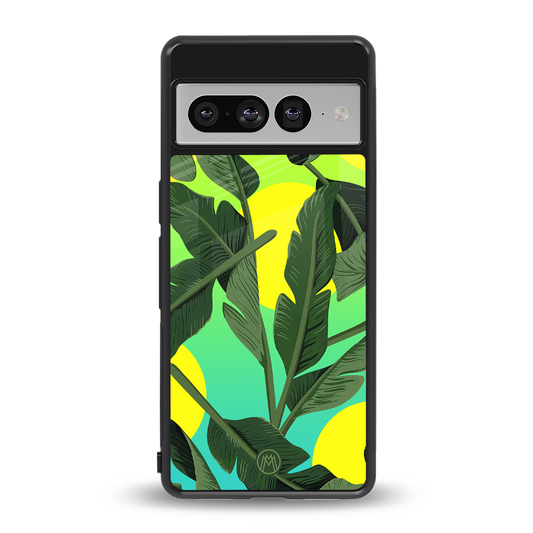 nostalgic floral back phone cover | glass case for google pixel 7 pro