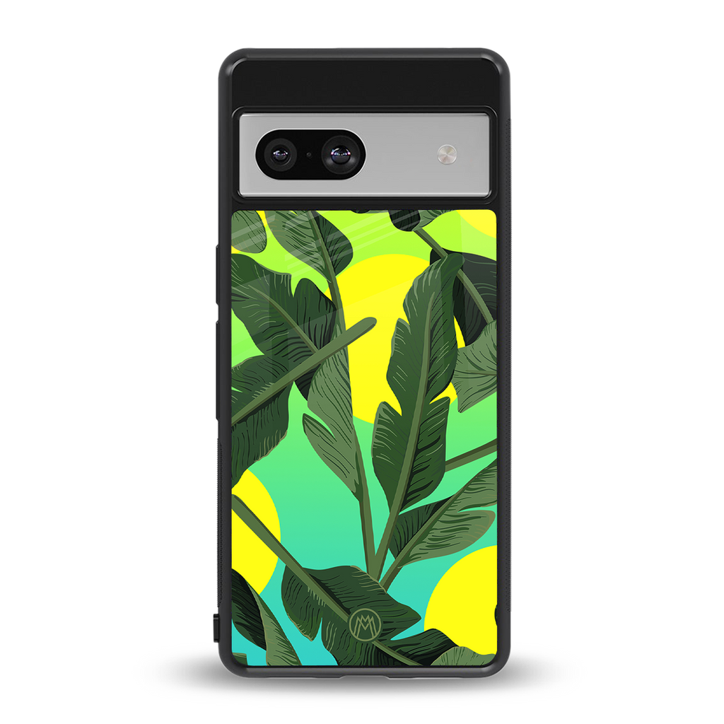 nostalgic floral back phone cover | glass case for Google Pixel 7