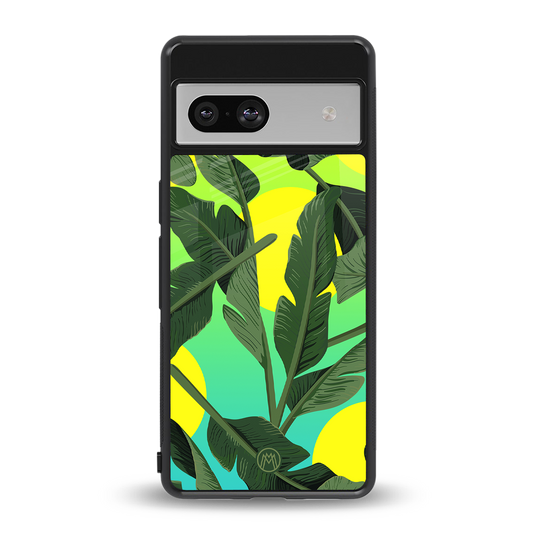 nostalgic floral back phone cover | glass case for Google Pixel 7A