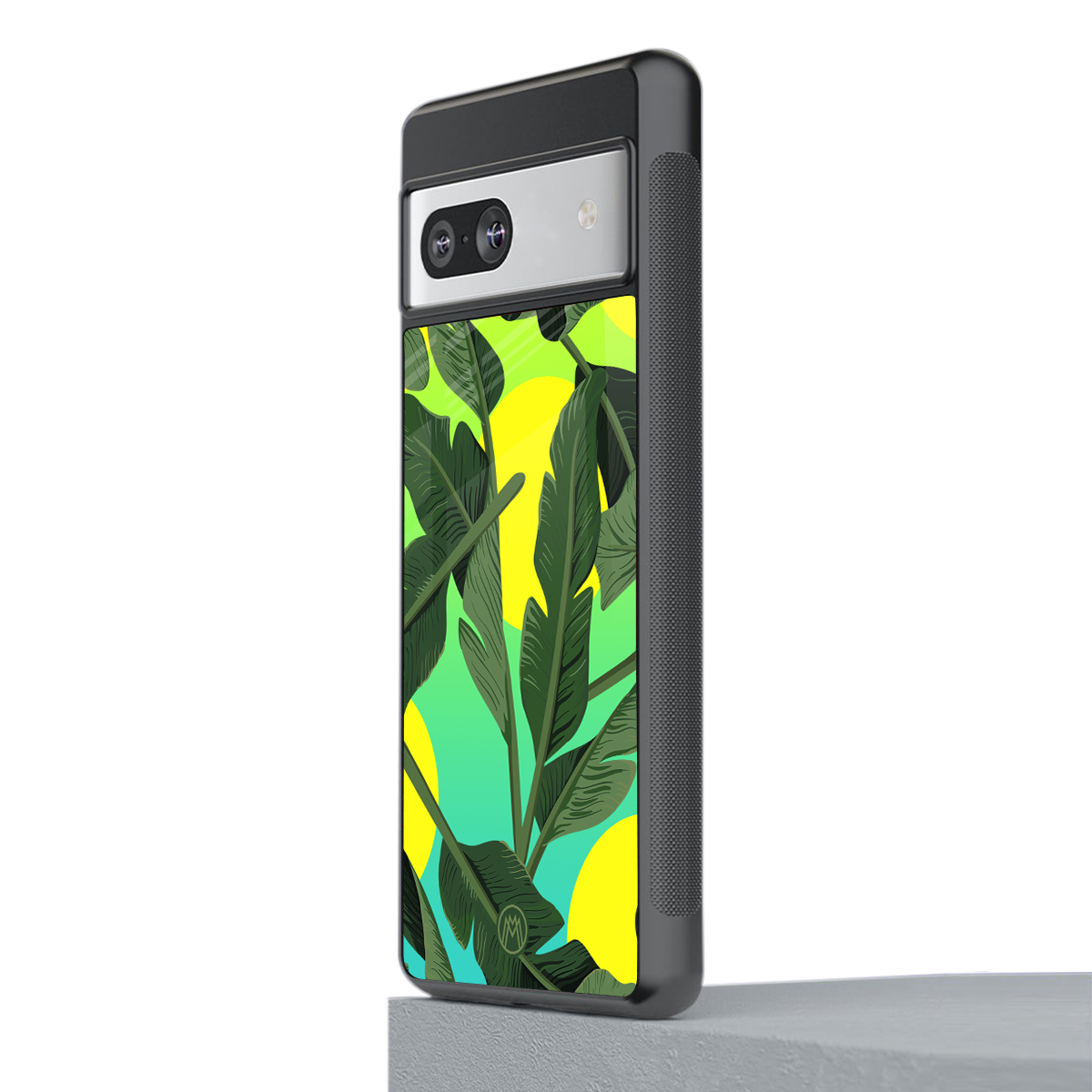 nostalgic floral back phone cover | glass case for Google Pixel 7A