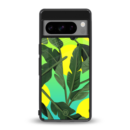 nostalgic floral back phone cover | glass case for google pixel 8 pro