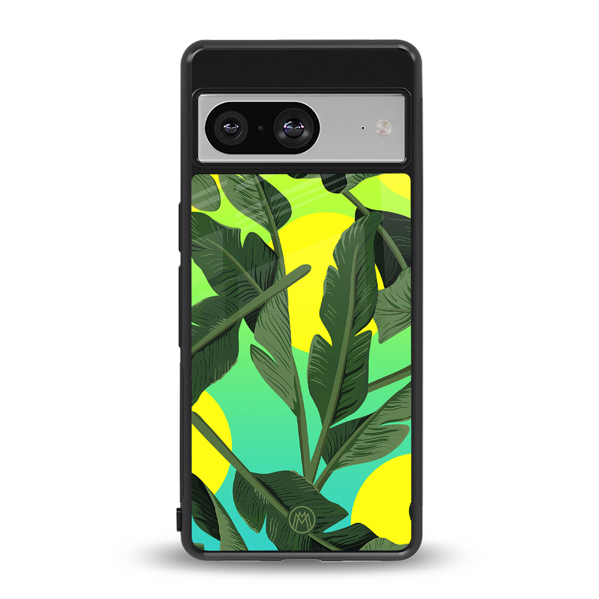 nostalgic floral back phone cover | glass case for Google Pixel 8