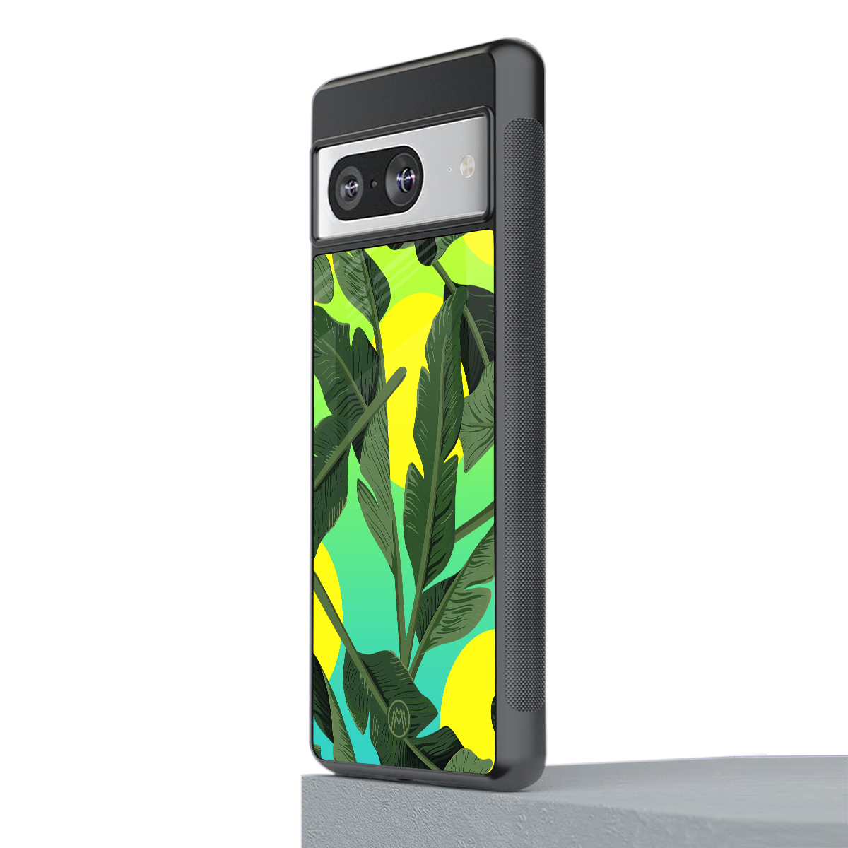 nostalgic floral back phone cover | glass case for Google Pixel 8