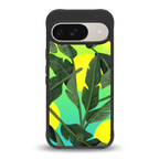 nostalgic floral back phone cover | glass case for google pixel 9