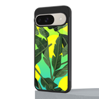 nostalgic floral back phone cover | glass case for google pixel 9