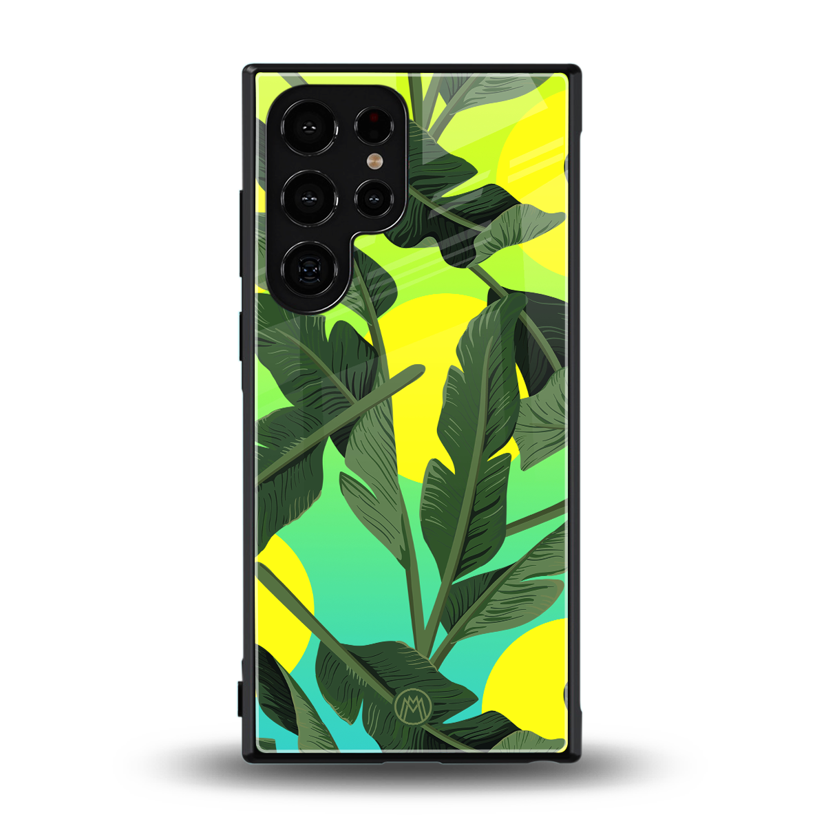 nostalgic floral back phone cover | glass case for samsung galaxy s24 ultra