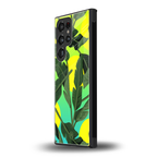 nostalgic floral back phone cover | glass case for samsung galaxy s23 ultra