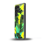 nostalgic floral back phone cover | glass case for samsung galaxy s25 ultra