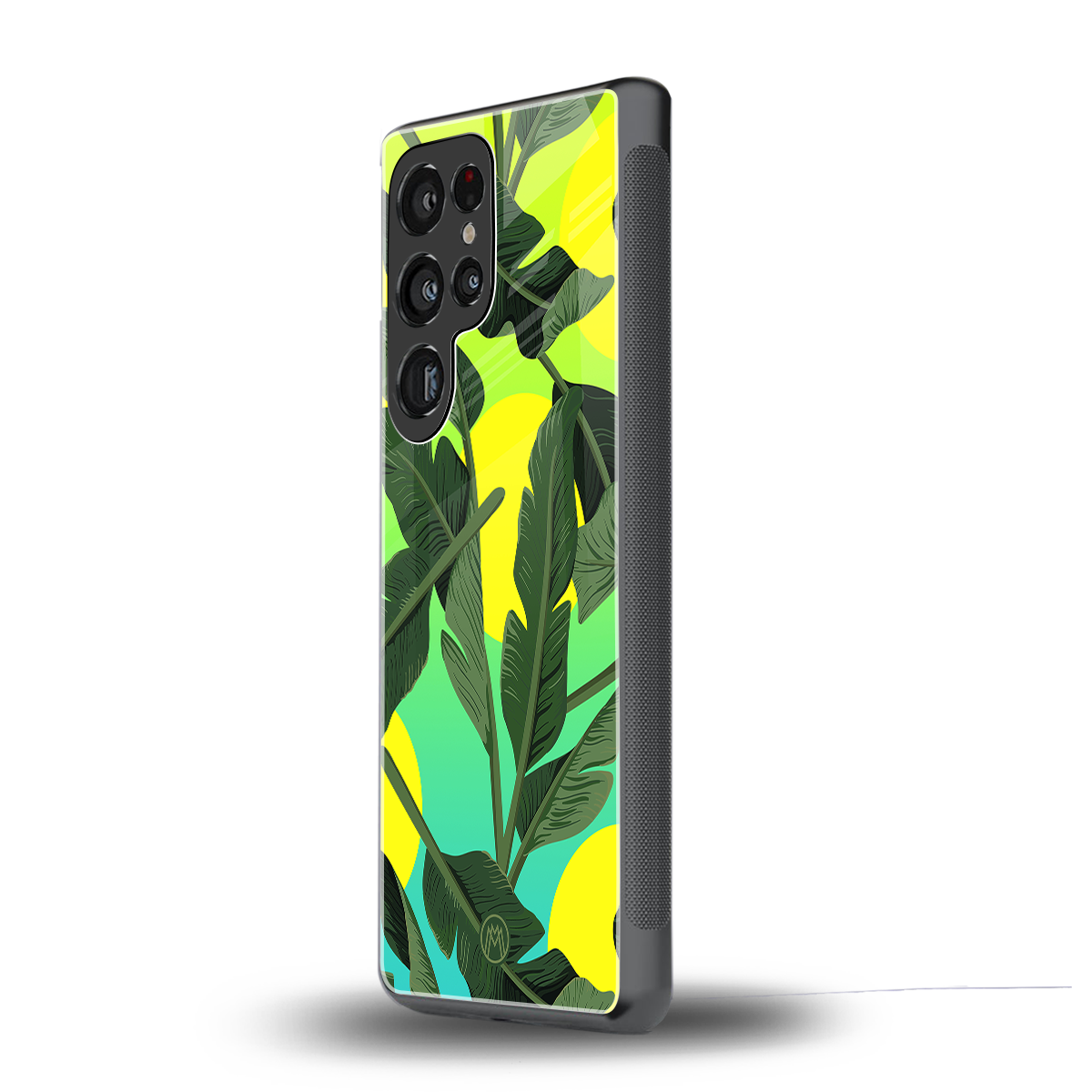 nostalgic floral back phone cover | glass case for samsung galaxy s25 ultra