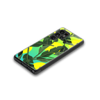 nostalgic floral back phone cover | glass case for samsung galaxy s25 ultra
