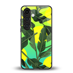 nostalgic floral back phone cover | glass case for samsung galaxy s24 fe