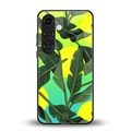 nostalgic floral back phone cover | glass case for samsung galaxy s24 plus