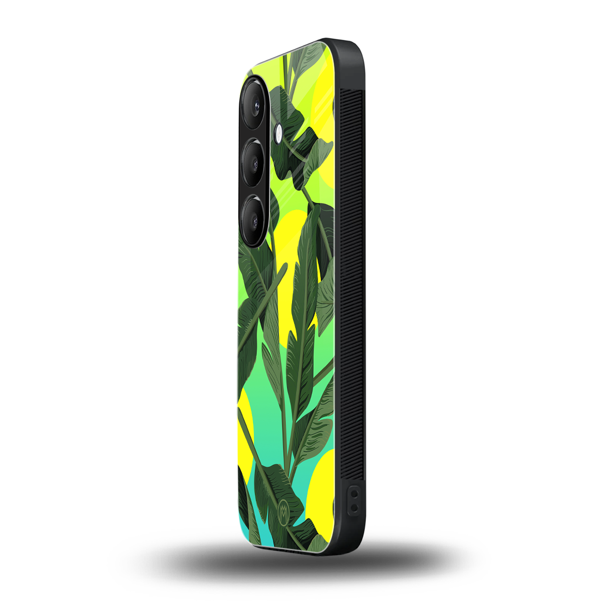 nostalgic floral back phone cover | glass case for samsung galaxy s24