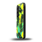nostalgic floral back phone cover | glass case for samsung galaxy s25 plus