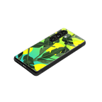 nostalgic floral back phone cover | glass case for samsung galaxy s24 plus