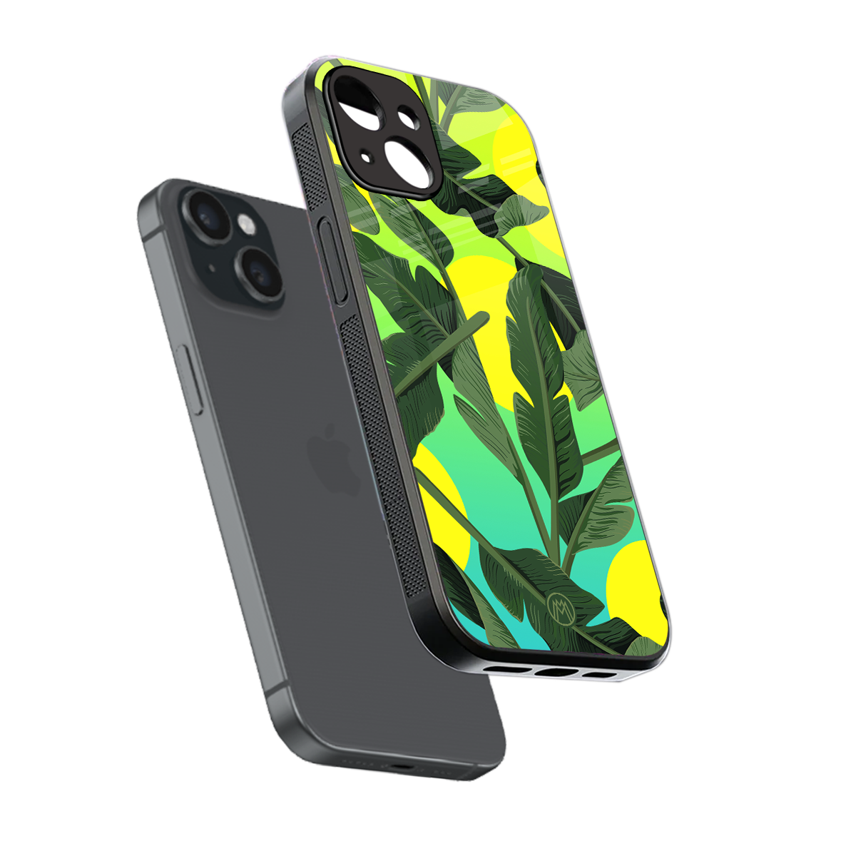 nostalgic floral back phone cover | glass case for iphone 15