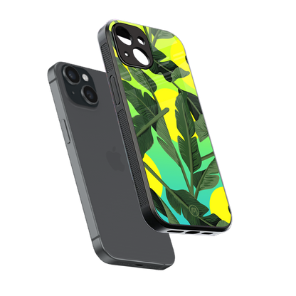 nostalgic floral back phone cover | glass case for iphone 15