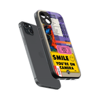 nostalgic stickers back phone cover | glass case for iphone 14 plus