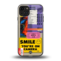 nostalgic stickers back phone cover | glass case for iphone 15