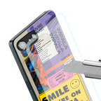 nostalgic stickers back phone cover | glass case for iphone 16e