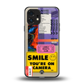 nostalgic stickers back phone cover | glass case for nothing phone 1