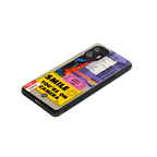 nostalgic stickers back phone cover | glass case for nothing phone 2