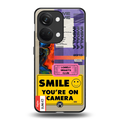 nostalgic stickers back phone cover | glass case for oneplus nord 3