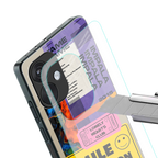 nostalgic stickers back phone cover | glass case for oneplus nord ce 3