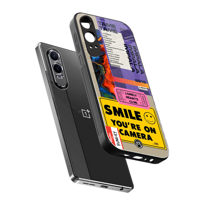 nostalgic stickers back phone cover | glass case for oneplus nord ce 4 lite
