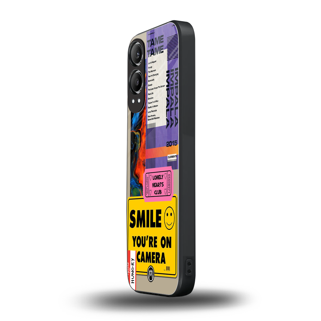 nostalgic stickers back phone cover | glass case for oneplus nord ce 4 lite