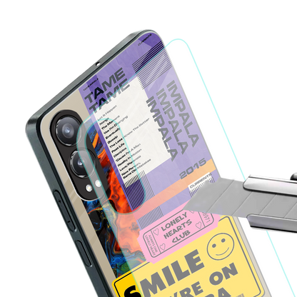 nostalgic stickers back phone cover | glass case for oneplus nord ce 4 lite
