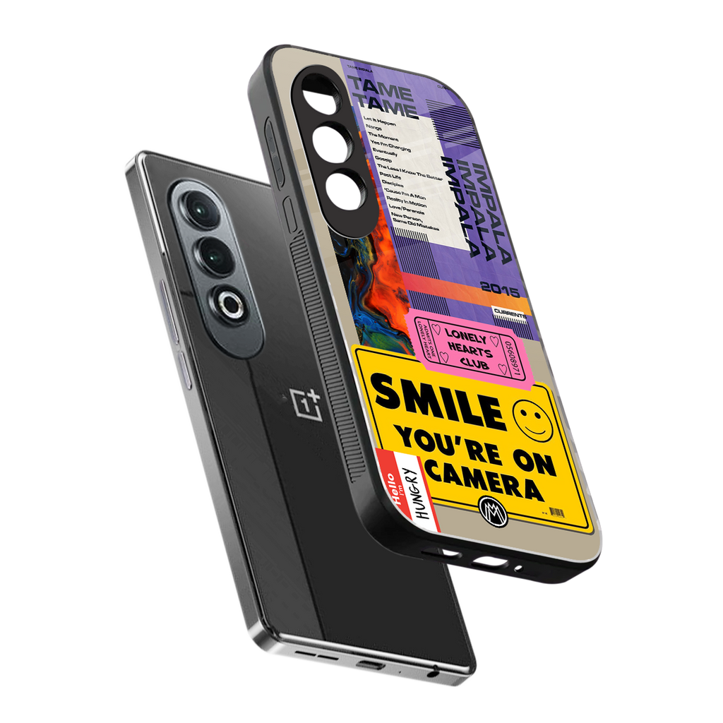 nostalgic stickers back phone cover | glass case for oneplus nord ce 4