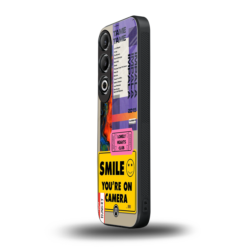 nostalgic stickers back phone cover | glass case for oneplus nord ce 4