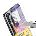 nostalgic stickers back phone cover | glass case for oneplus nord ce 4