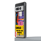 nostalgic stickers back phone cover | glass case for google pixel 7 pro