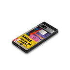 nostalgic stickers back phone cover | glass case for Google Pixel 7